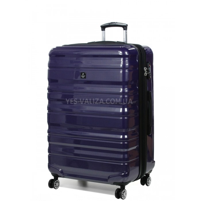 Чемодан Airtex большой L поликарбонат фиолет 76х50х29(+5)см/117л/4.6кг, фото 1