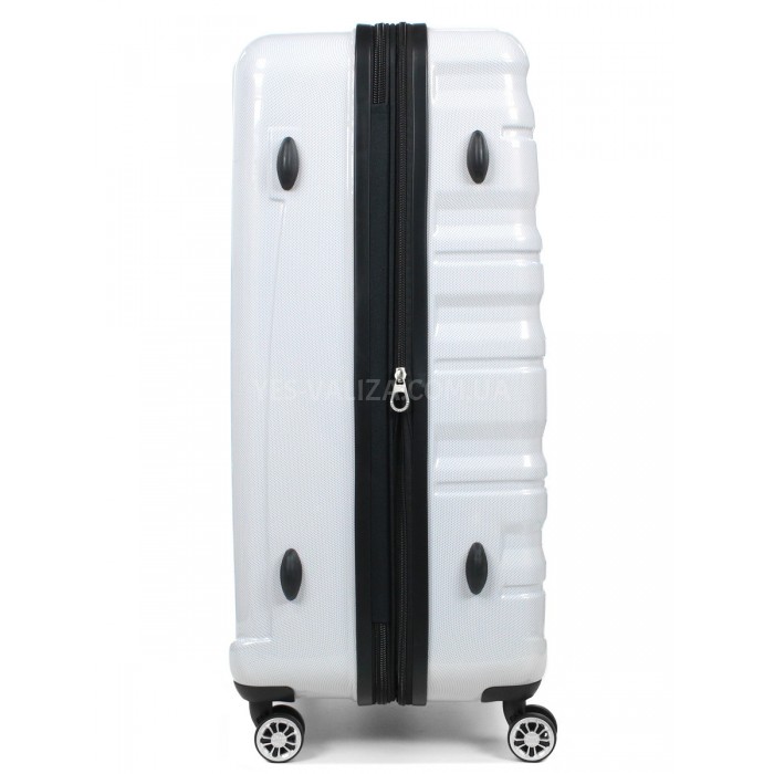 Валіза Airtex велика L полікарбонат біла 76х50х29(+5)см/117л/4.6кг, фото 5