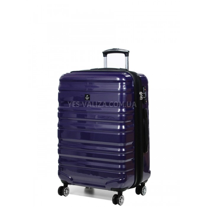 Чемодан Airtex средний M поликарбонат фиолет 66х43х25(+5)см/76л/3.5кг, фото 1