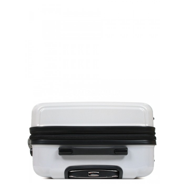 Валіза Airtex середня M полікарбонат біла 66х43х25(+5)см/76л/3.5кг, фото 6