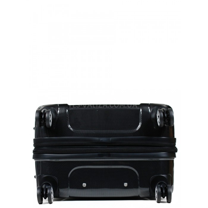 Валіза Airtex середня M полікарбонат чорна 66х43х25(+5)см/76л/3.5кг, фото 7