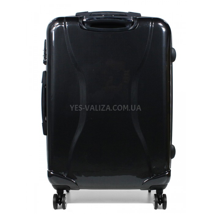 Чемодан Airtex средний M поликарбонат чёрный 66х43х25(+5)см/76л/3.5кг, фото 3