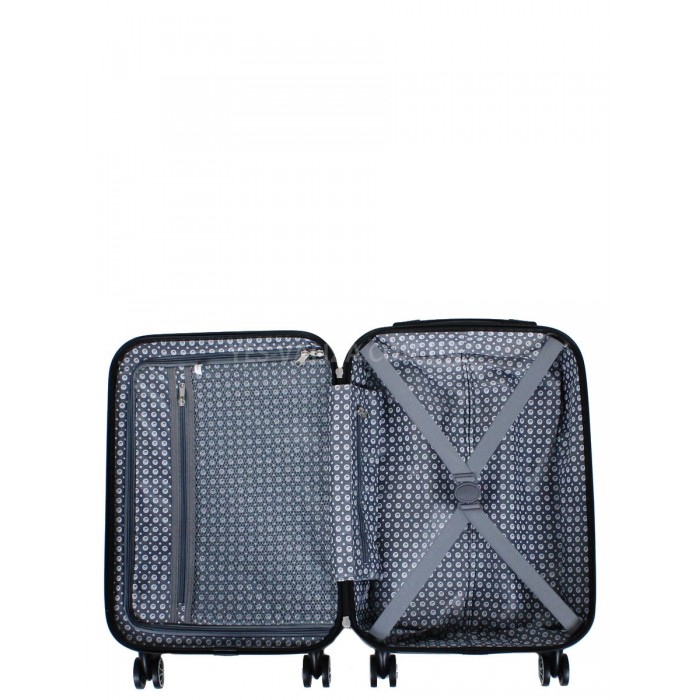 Чемодан Airtex ручная кладь S поликарбонат чёрный 55х36х20см/35л/2.4кг, фото 10