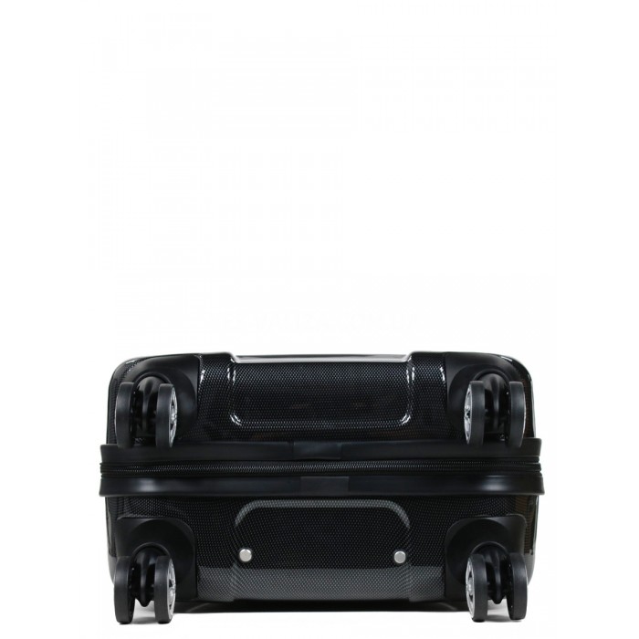 Валіза Airtex ручна поклажа S полікарбонат чорна 55х36х20см/35л/2.4кг, фото 7