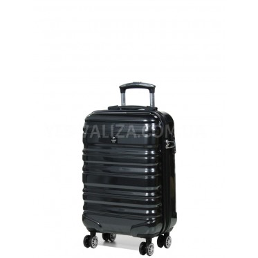 Чемодан Airtex ручная кладь S поликарбонат чёрный 55х36х20см/35л/2.4кг
