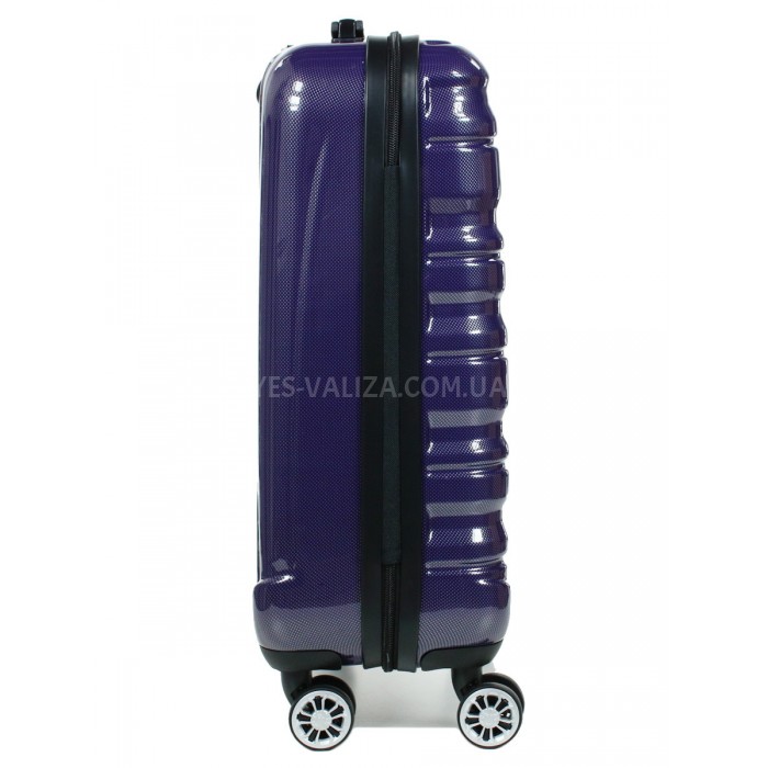 Валіза Airtex ручна поклажа S полікарбонат фіолет 55х36х20см/35л/2.4кг, фото 5