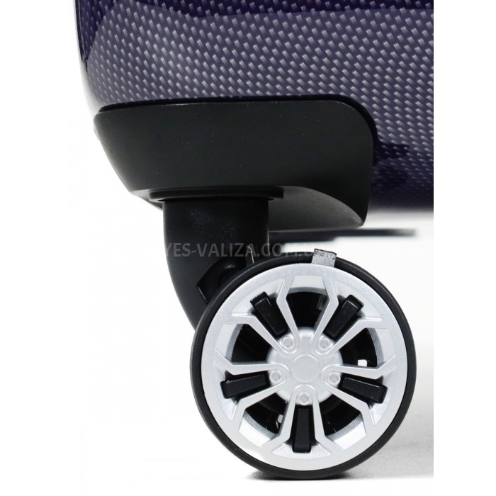 Чемодан Airtex ручная кладь S поликарбонат фиолет 55х36х20см/35л/2.4кг, фото 9