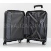 Валіза ручна поклажа S поліпропілен чорна 55х36х20/35л/2.6кг/Snowball, фото 18