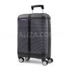 Валіза ручна поклажа S поліпропілен чорна 55х36х20/35л/2.6кг/Snowball, фото 10