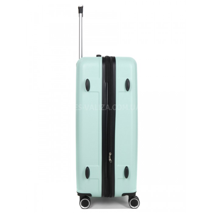 Валіза Франція велика L м'ятна 76х49х31+5/110л/4.3кг/Worldline 623, фото 10