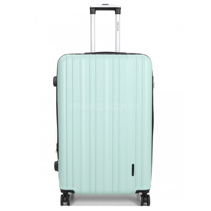 Чемодан Франция большой L мятный 76х49х31+5/110л/4.3кг/Worldline 623, фото 1