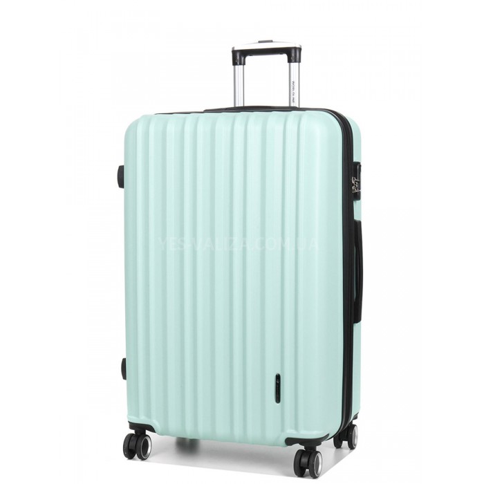 Валіза Франція середня M м'ятна 66х42х26(+5)см/74л/3.5кг/Worldline 623, фото 1