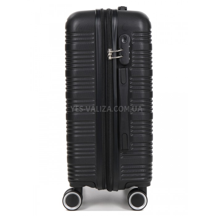 Чемодан Франция малый S чёрный 55х40х25(+5)см/50л/2.9кг/Worldline 805, фото 4