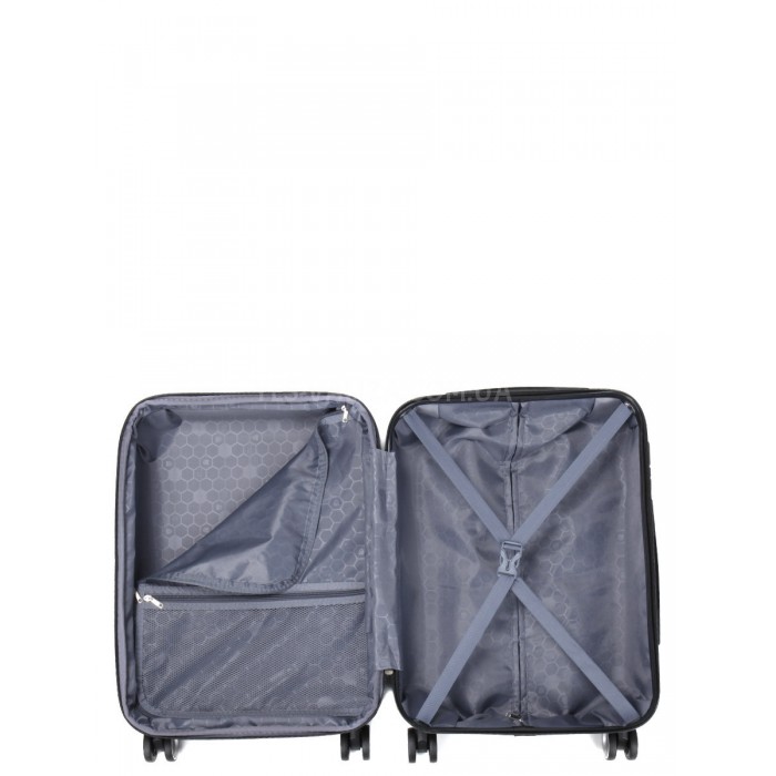 Валіза Франція мала S чорна 55х40х25(+5)см/50л/2.9кг/Worldline 805, фото 9