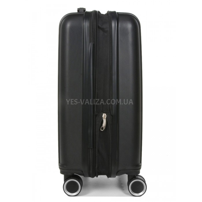 Чемодан ручная кладь S чёрный 55х35х21(+5)см/38л/2.6кг/Worldline 623, фото 6