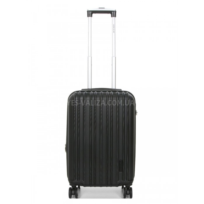 Валіза ручна поклажа S чорна 55х35х21(+5)см/38л/2.6кг/Worldline 623, фото 1