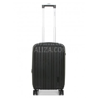 Чемодан ручная кладь S чёрный 55х35х21(+5)см/38л/2.6кг/Worldline 623
