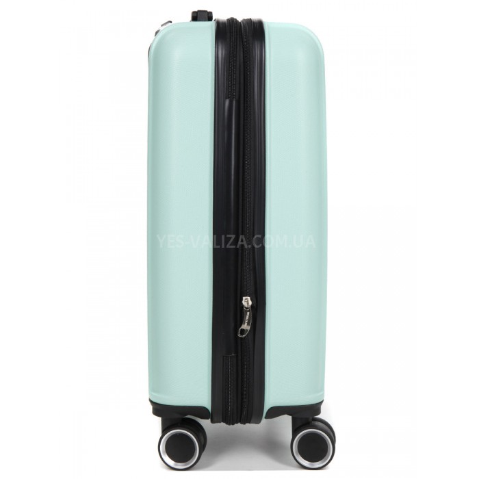 Чемодан ручная кладь S мятний 55х35х21(+5)см/38л/2.6кг/Worldline 623, фото 5