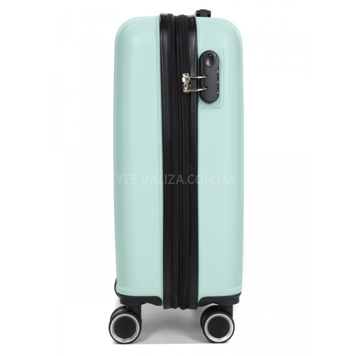 Валіза ручна поклажа S м'ятна 55х35х21(+5)см/38л/2.6кг/Worldline 623, фото 4