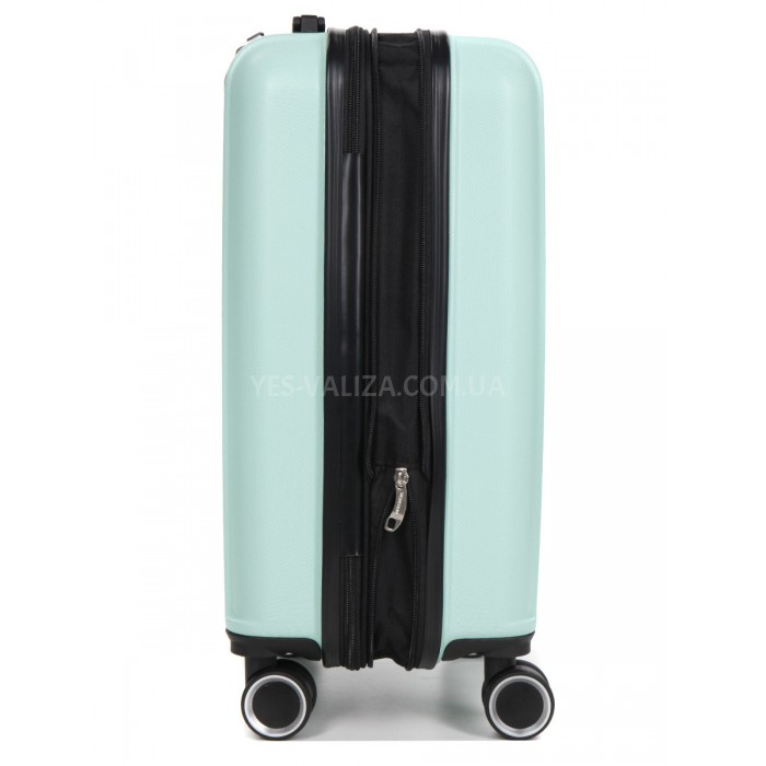 Чемодан ручная кладь S мятний 55х35х21(+5)см/38л/2.6кг/Worldline 623, фото 7