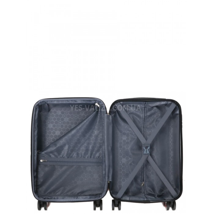 Чемодан ручная кладь S мятний 55х35х21(+5)см/38л/2.6кг/Worldline 623, фото 9