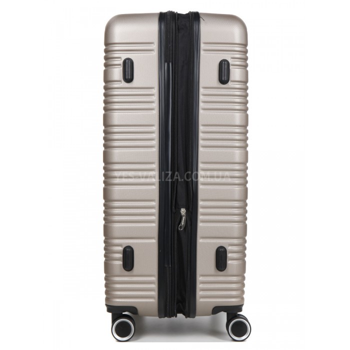 Чемодан Франция большой L шампань 75х52х31+5см/115л/4.3к/Worldline 805, фото 6