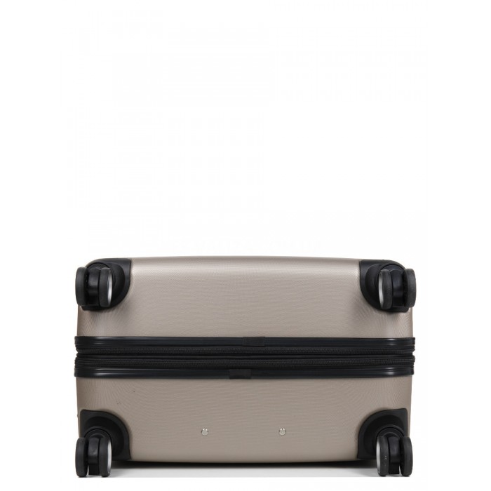 Валіза Франція велика L шампань 75х52х31+5см/115л/4.3кг/Worldline 805, фото 8