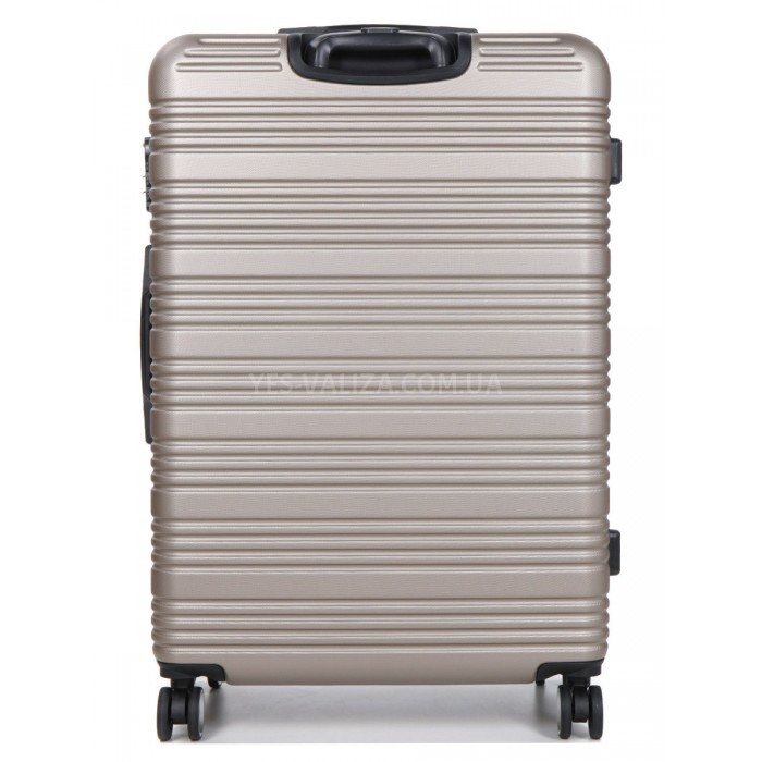 Валіза Франція велика L шампань 75х52х31+5см/115л/4.3кг/Worldline 805, фото 3