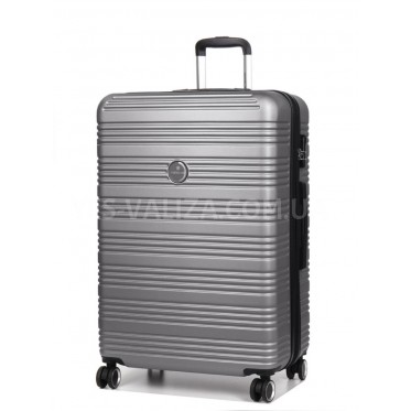 Валіза Франція велика L сіра 75х52х31(+5)см/115л/4.3кг/Worldline 805