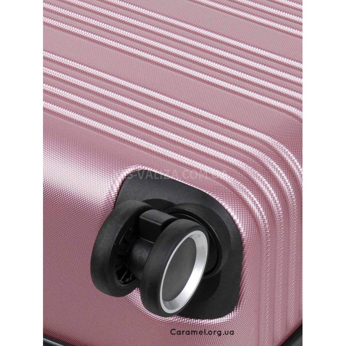 Чемодан Франция большой L пудра 75х52х31+5см/115л/4.3кг/Worldline 805, фото 9