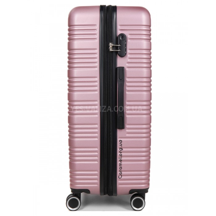 Чемодан Франция большой L пудра 75х52х31+5см/115л/4.3кг/Worldline 805, фото 4