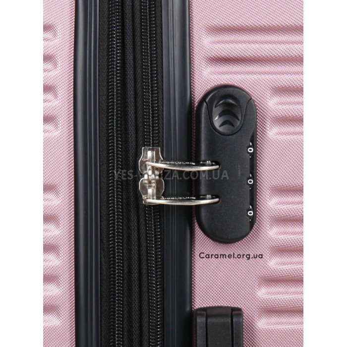 Чемодан Франция большой L пудра 75х52х31+5см/115л/4.3кг/Worldline 805, фото 8