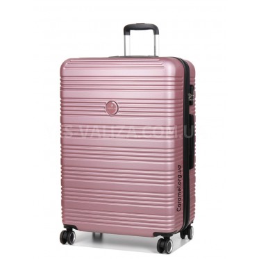 Чемодан Франция большой L пудра 75х52х31+5см/115л/4.3кг/Worldline 805