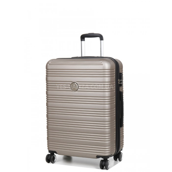 Чемодан Франция средний M шампань 65х46х28+5см/78л/3.6кг/Worldline 805, фото 2