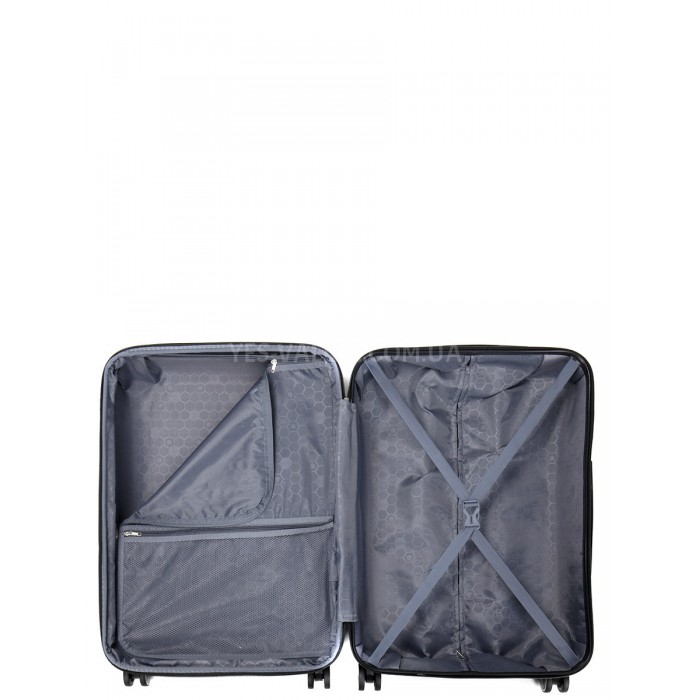 Валіза Франція середня M шампань 65х46х28+5см/78л/3.6кг/Worldline 805, фото 10