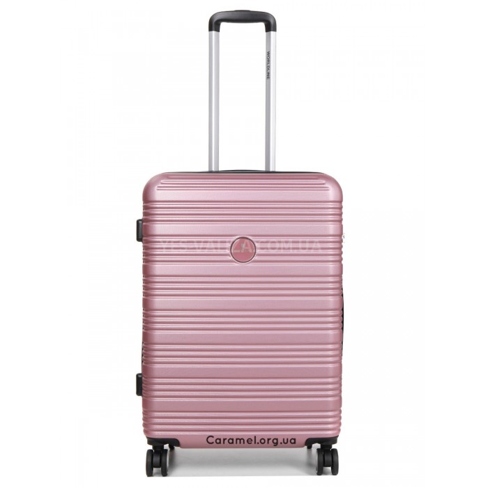 Чемодан Франция средний M пудра 65х46х28(+5)см/78л/3.6кг/Worldline 805, фото 1