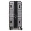 Валіза Франція середня M сіра 65х46х28(+5)см/78л/3.6кг/Worldline 805, фото 14