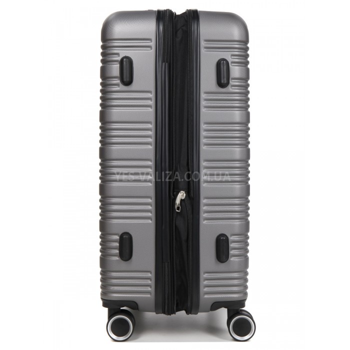 Валіза Франція середня M сіра 65х46х28(+5)см/78л/3.6кг/Worldline 805, фото 5