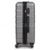 Чемодан Франция средний M серый 65х46х28(+5)см/78л/3.6кг/Worldline 805, фото 13