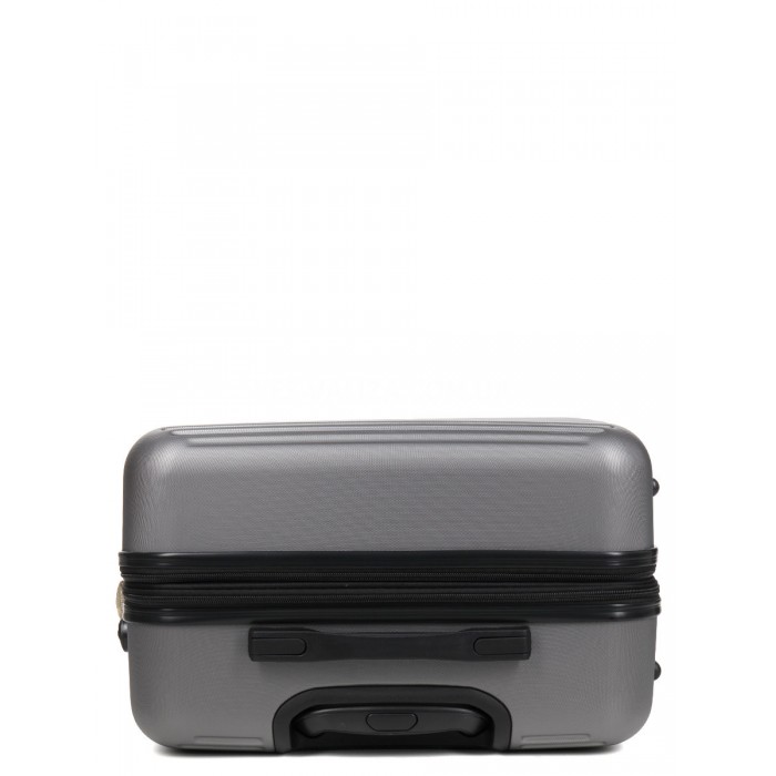 Чемодан Франция средний M серый 65х46х28(+5)см/78л/3.6кг/Worldline 805, фото 6