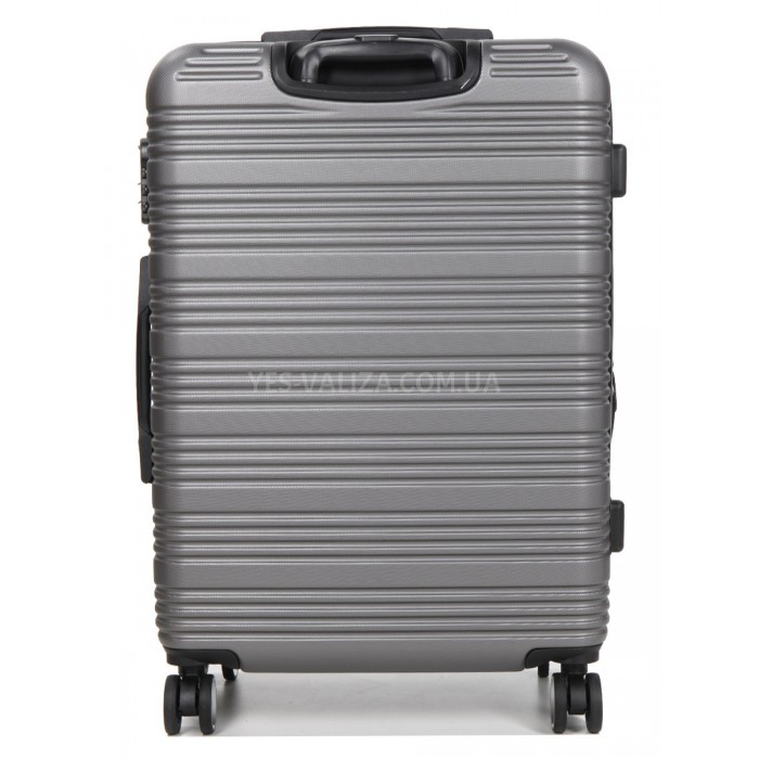 Чемодан Франция средний M серый 65х46х28(+5)см/78л/3.6кг/Worldline 805, фото 3