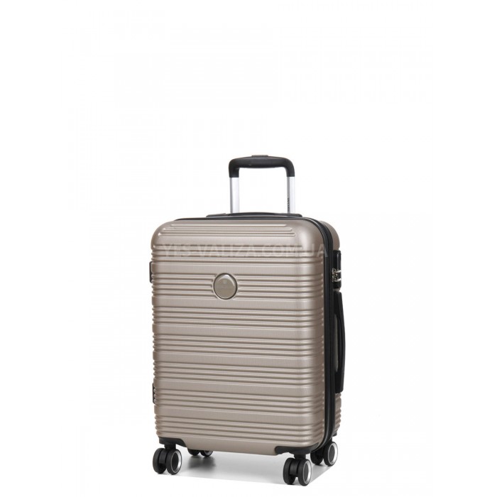 Валіза Франція мала S шампань 55х40х25(+5)см/50л/2.9кг/Worldline 805, фото 2