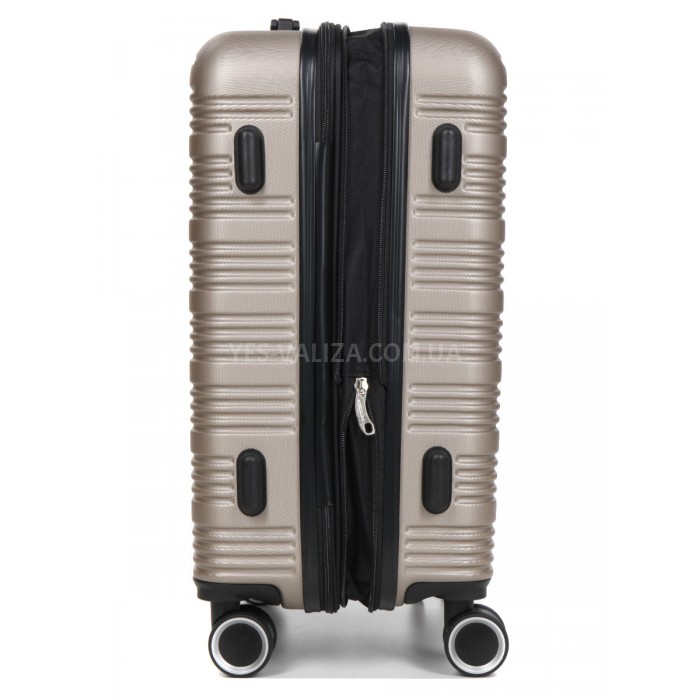 Валіза Франція мала S шампань 55х40х25(+5)см/50л/2.9кг/Worldline 805, фото 5