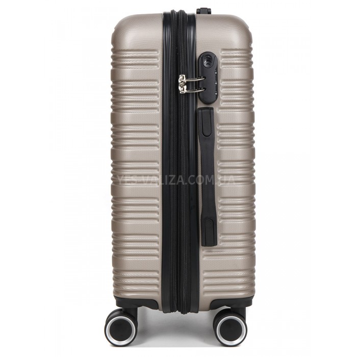 Валіза Франція мала S шампань 55х40х25(+5)см/50л/2.9кг/Worldline 805, фото 4