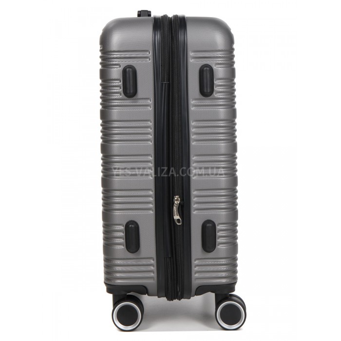 Чемодан Франция малый S серый 55х40х25(+5)см/50л/2.9кг/Worldline 805, фото 5