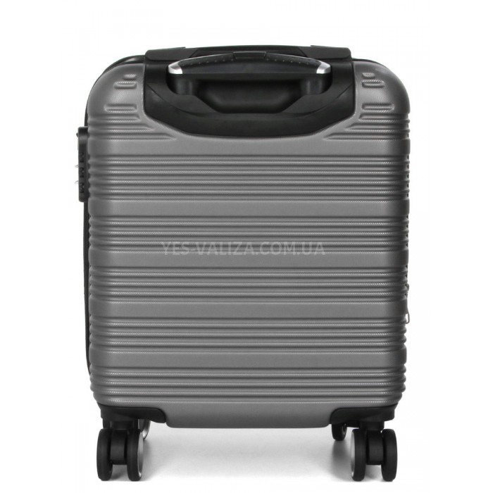 Чемодан ручная кладь XS серый 45х35х20(+5)см/30л/2.5кг/Worldline 805, фото 3