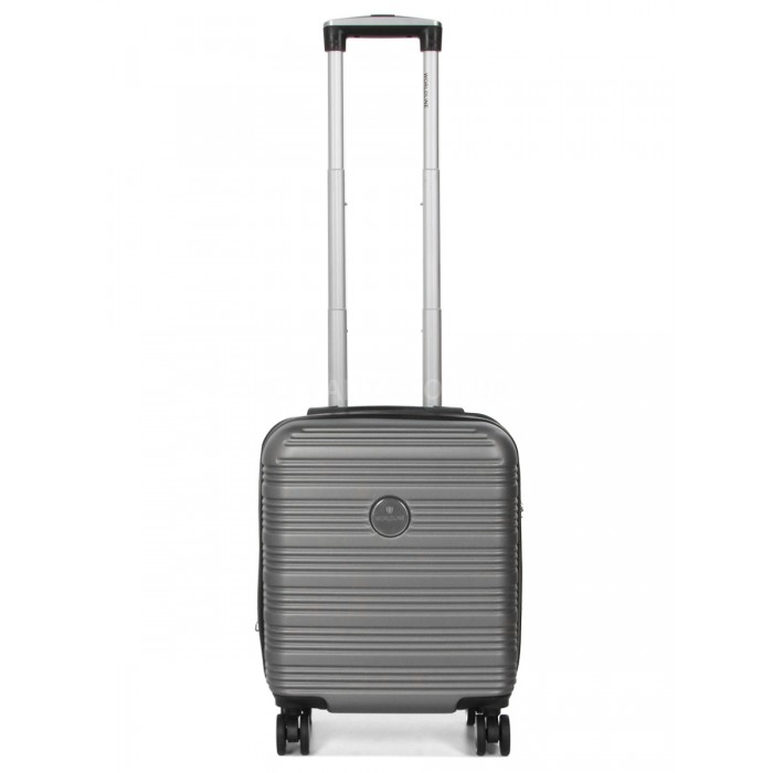 Валіза ручна поклажа XS сіра 45х35х20(+5)см/30л/2.5кг/Worldline 805, фото 1