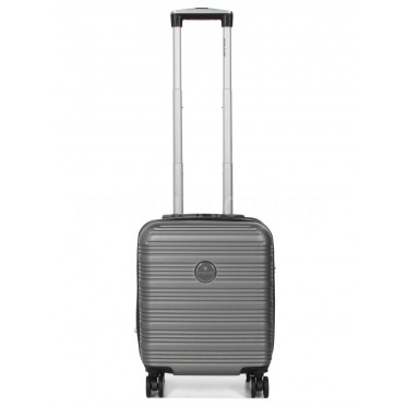 Чемодан ручная кладь XS серый 45х35х20(+5)см/30л/2.5кг/Worldline 805