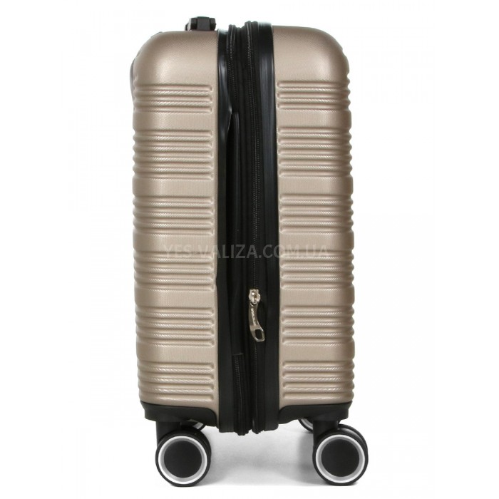 Валіза ручна поклажа XS шампань 45х35х20(+5)см/30л/2.5кг/Worldline 805, фото 6