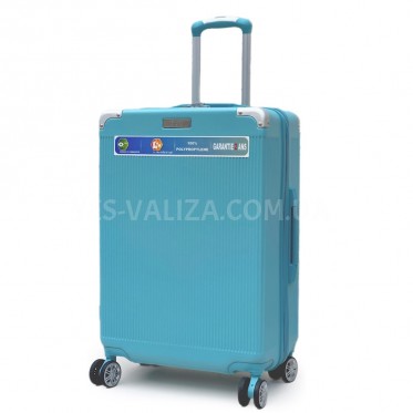 Валіза Airtex середня M полікарбонат синя 66х44х27см/70л/3.5кг